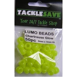 Lumo Beads Chartreuse Large 50pc